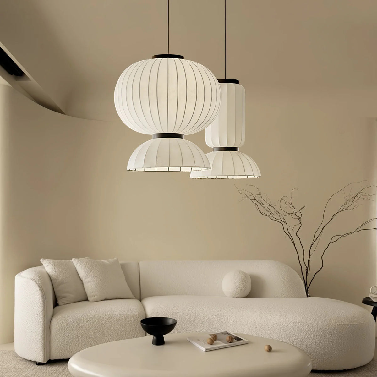 Mulberry Glow Pendant Light