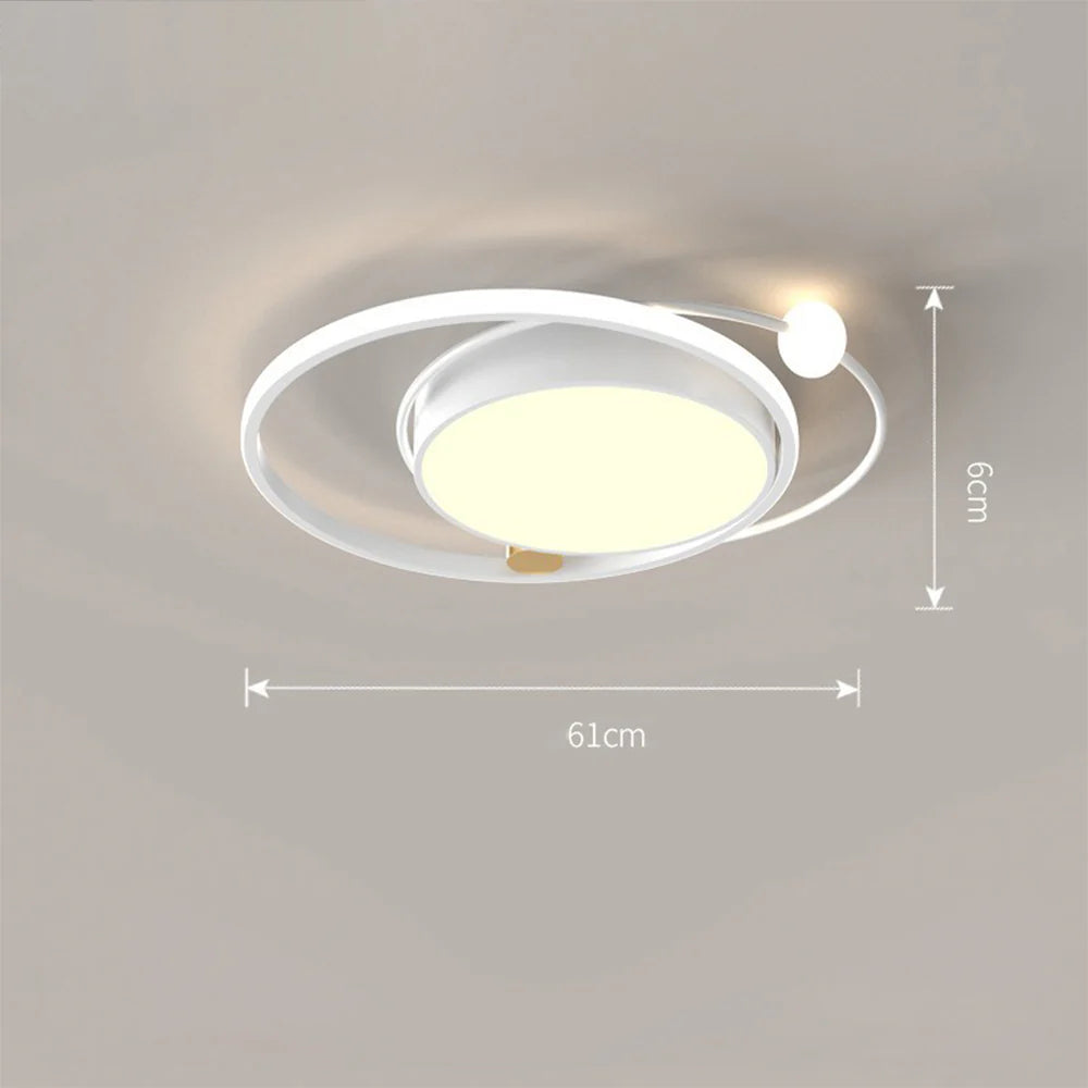 Stylish Round Acrylic Ceiling Light
