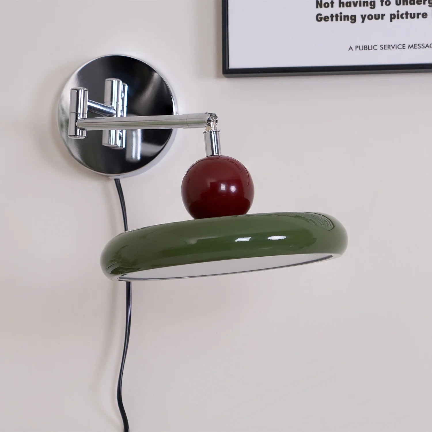 Lampada da parete portatile Lola