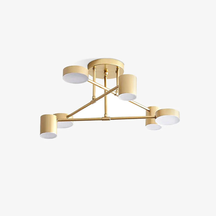 Novel Geometric Metal Ceiling Light