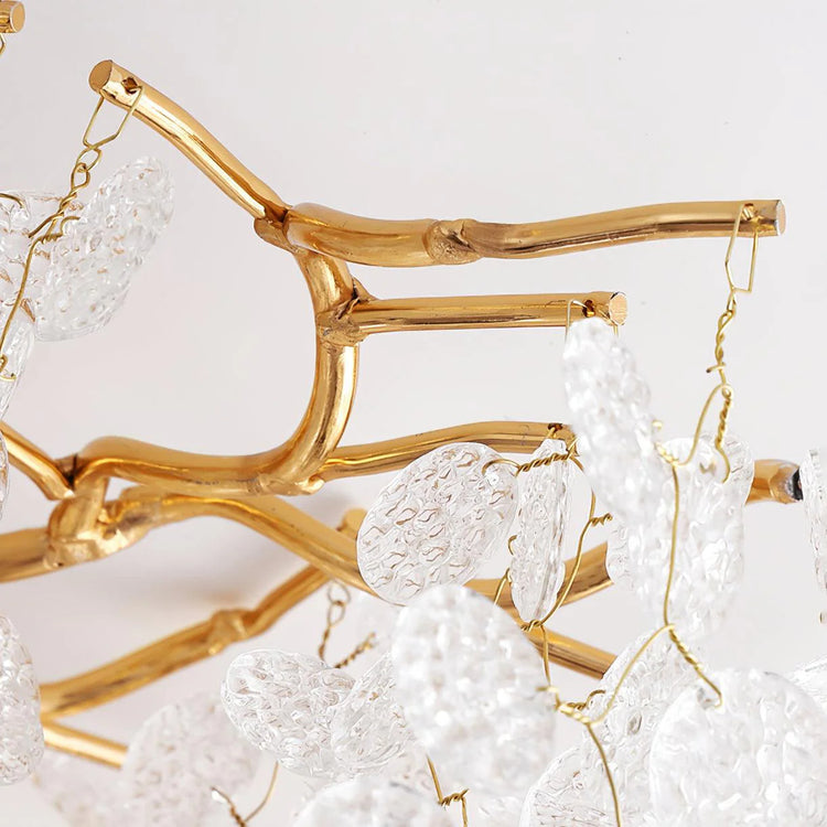 Elegant Blooming Glass Ceiling Light