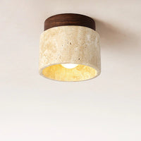 Modern Industrial Stone Wall Light