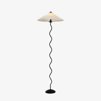 Serpentine -Leuchten -Stehlampe