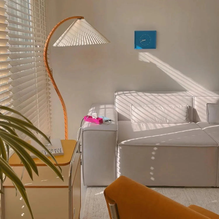 Retro Scandic Arc Metal Gulvlampe