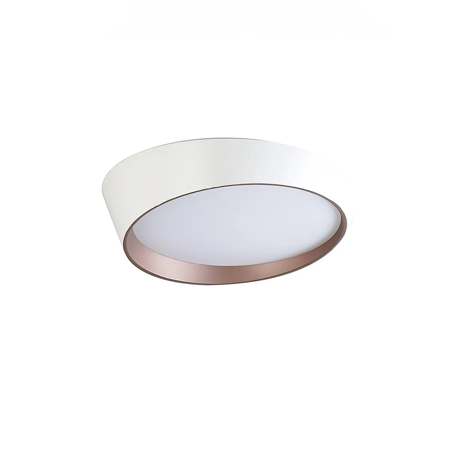 Lampada da soffitto in acero