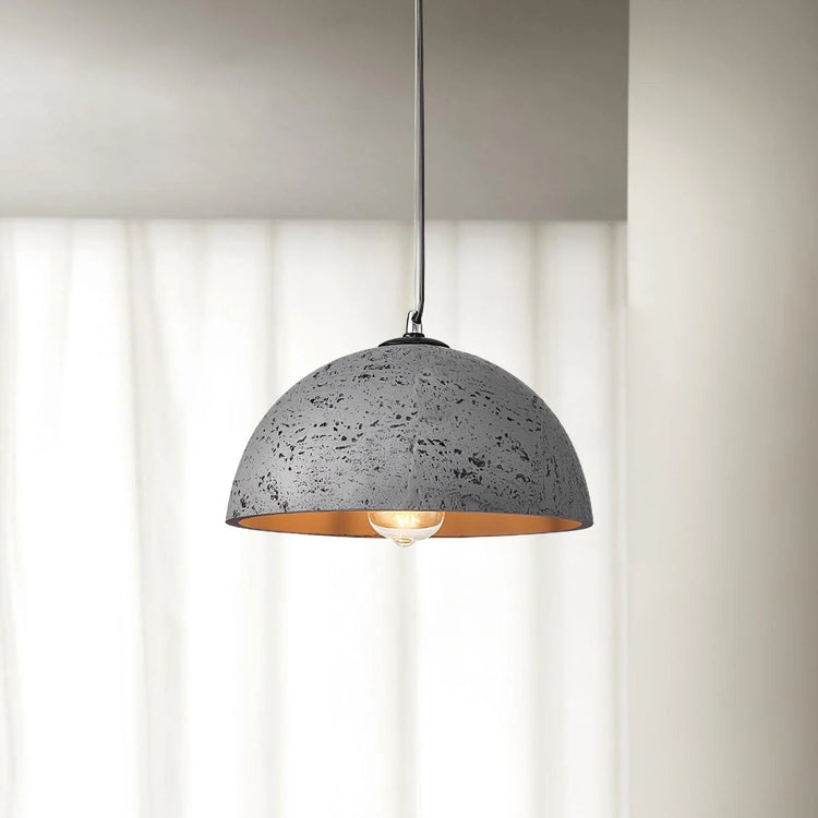 Modern Dome Resin Pendant Light