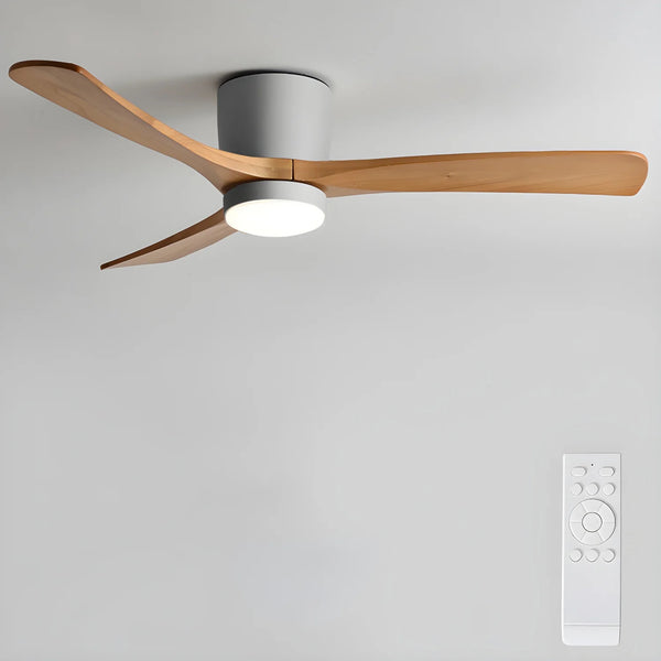 WoodAura Modern Ceiling Fan Light