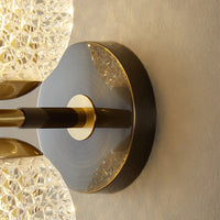 Elegant Copper Globe Wall Light