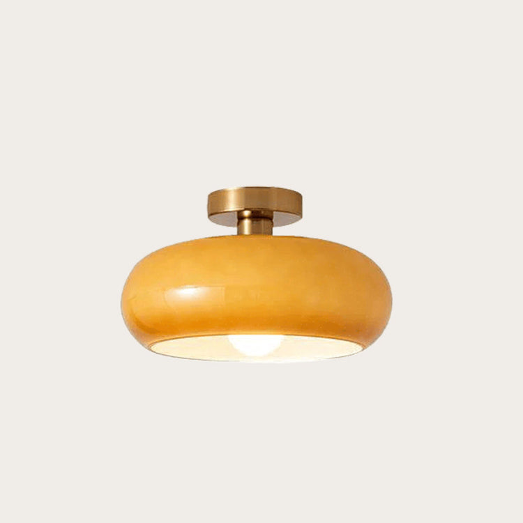 Glarefusion Creative Simple Persimmon Shape Pendant Light