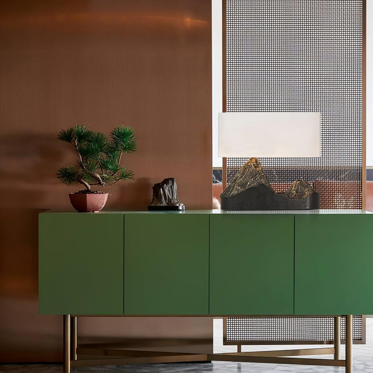 Stilfuld Stone Resin Bordlampe