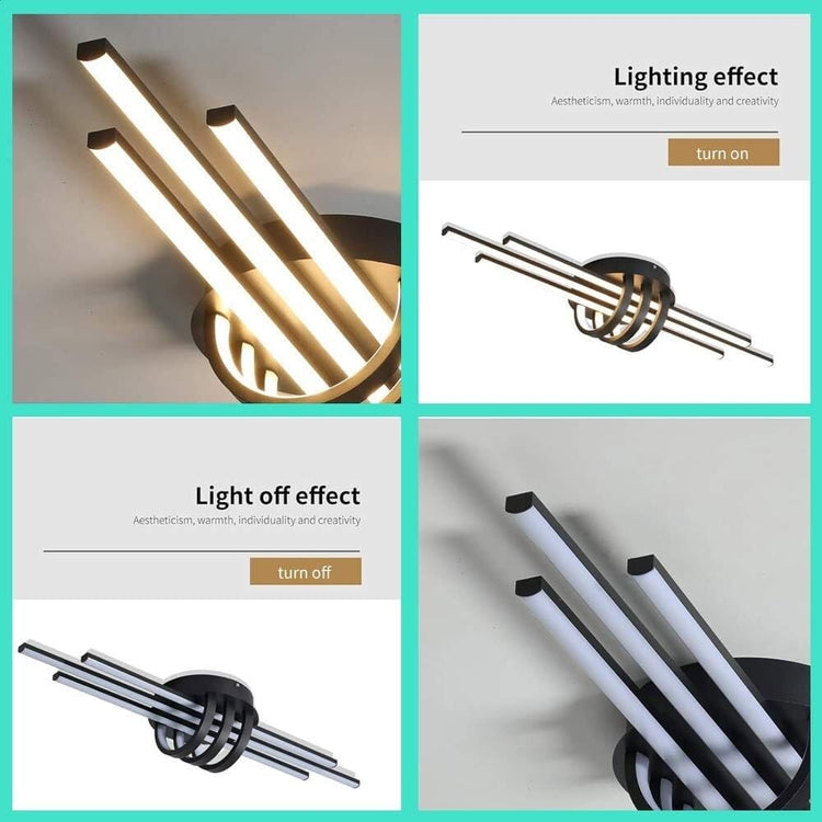 Modern Multi Linear Ceiling Light