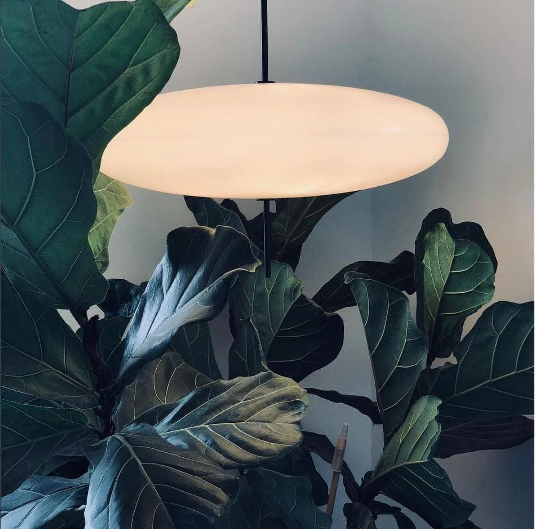 Lampada a sospensione celeste