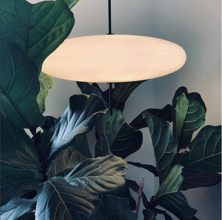 Streamlined Girdle Acrylic Pendant Light