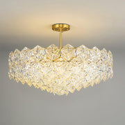 Lampadario di cristallo del gelo