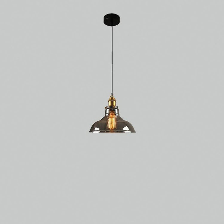 Scandinavian Transparent Glass Pendant Light