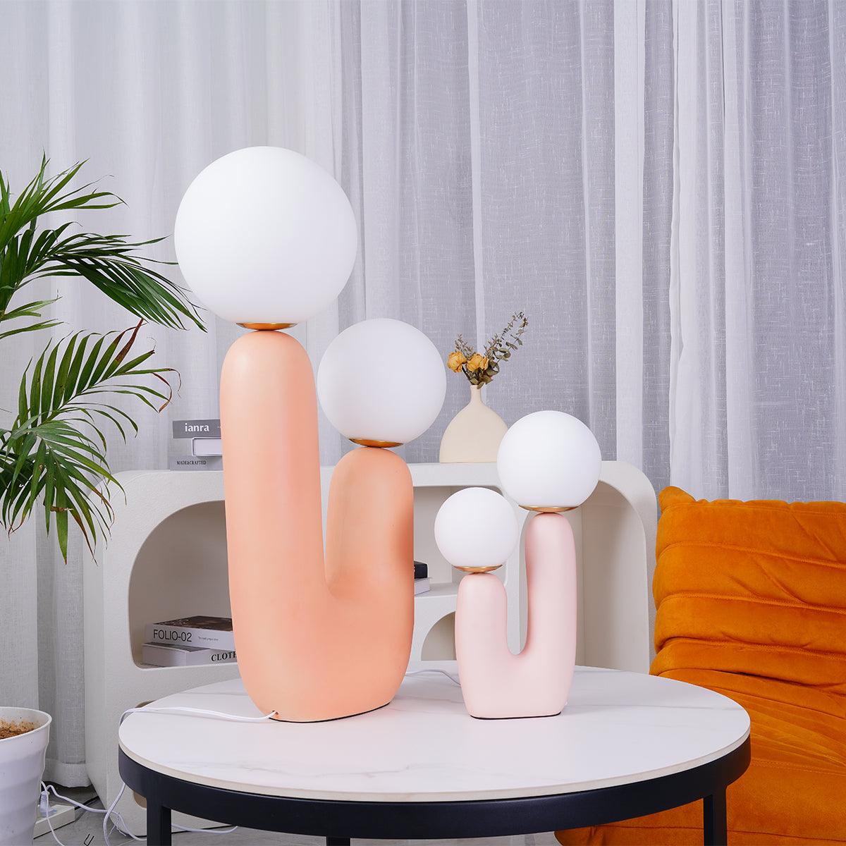 Organisk charme bordlampe