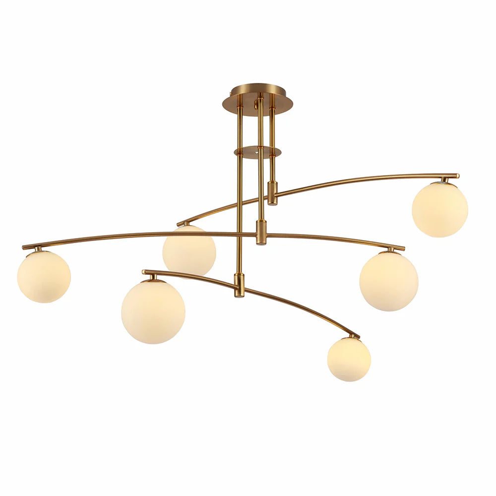 Lampadario a sfera nordica