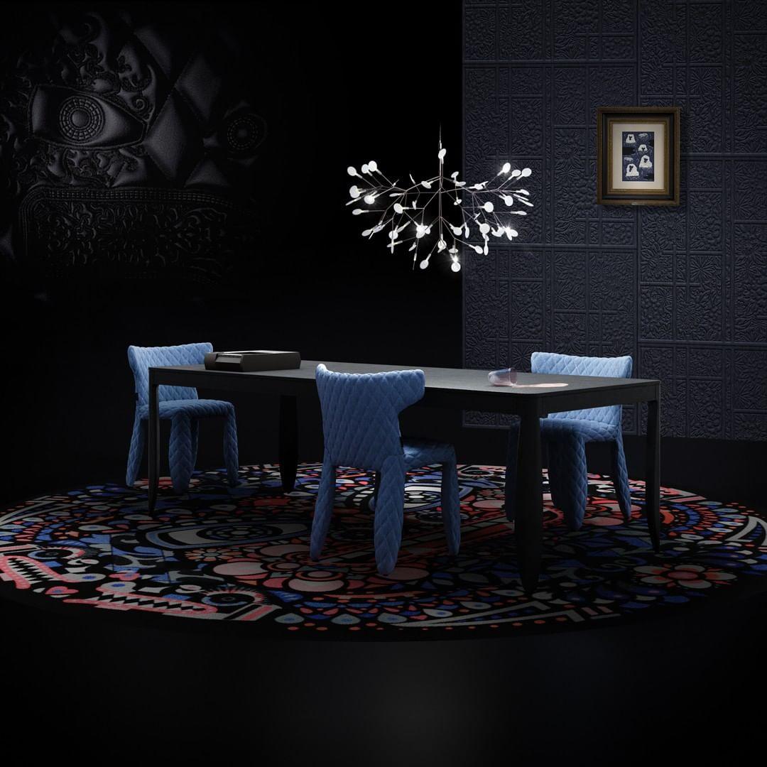 Noir Firefly lysekrone