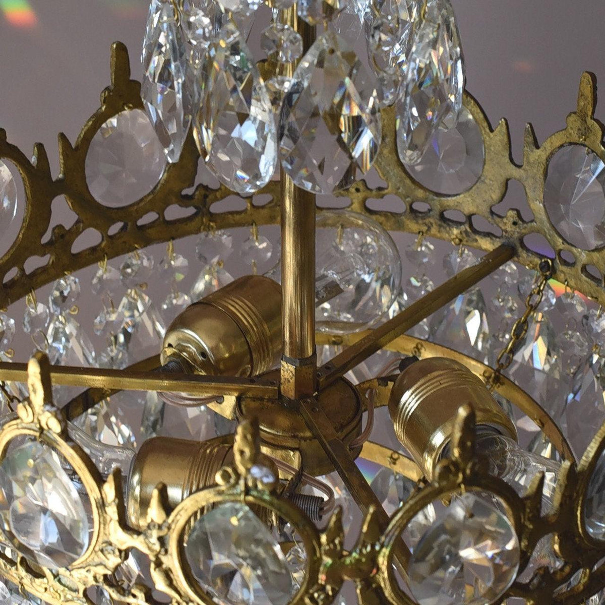 Vintage Sparkle Chandelier