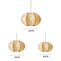 Artistic Wooden Irregular Pendant Light