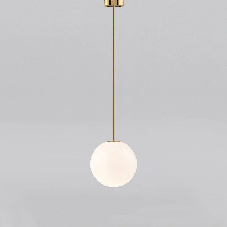 Minimalistisk sfære messing pendel