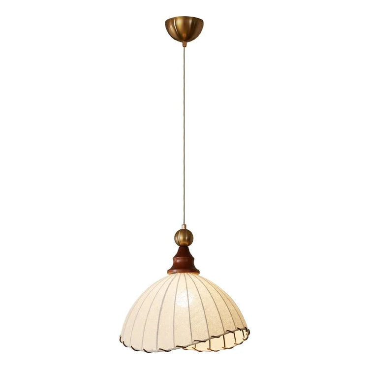 French Wabi-Sabi Vintage Pendant Light