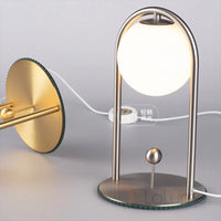 Moderne luksusbedskabsbordlampe