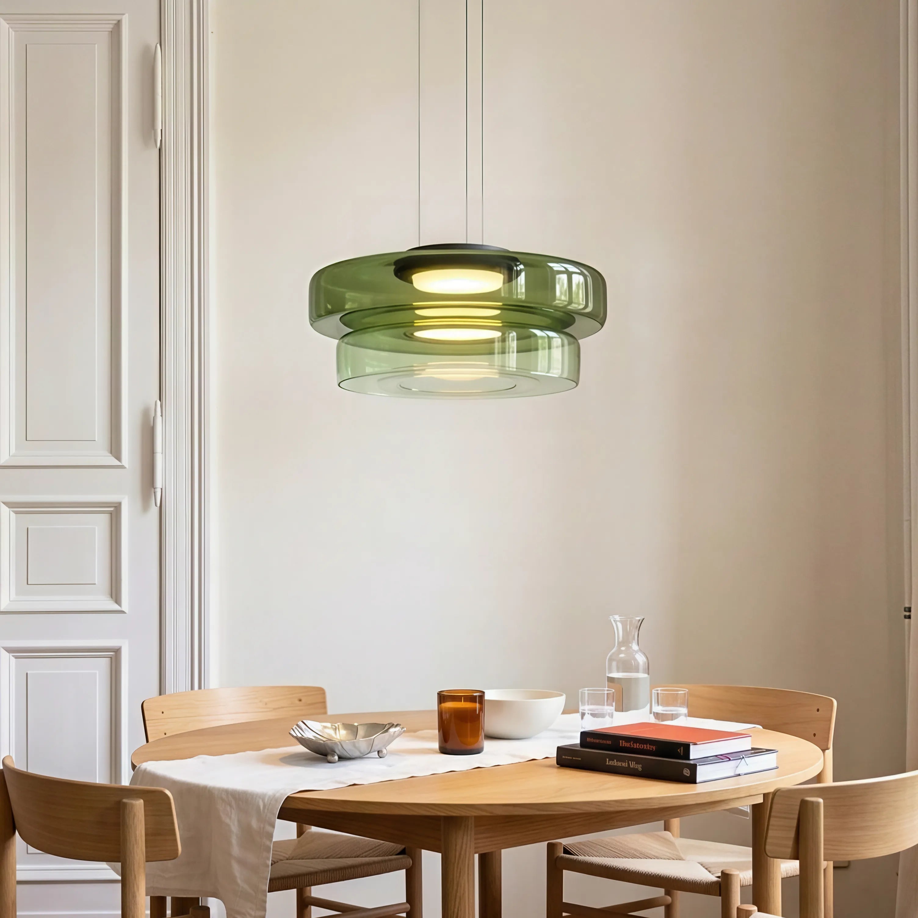 Bauhaus stil glas pendel