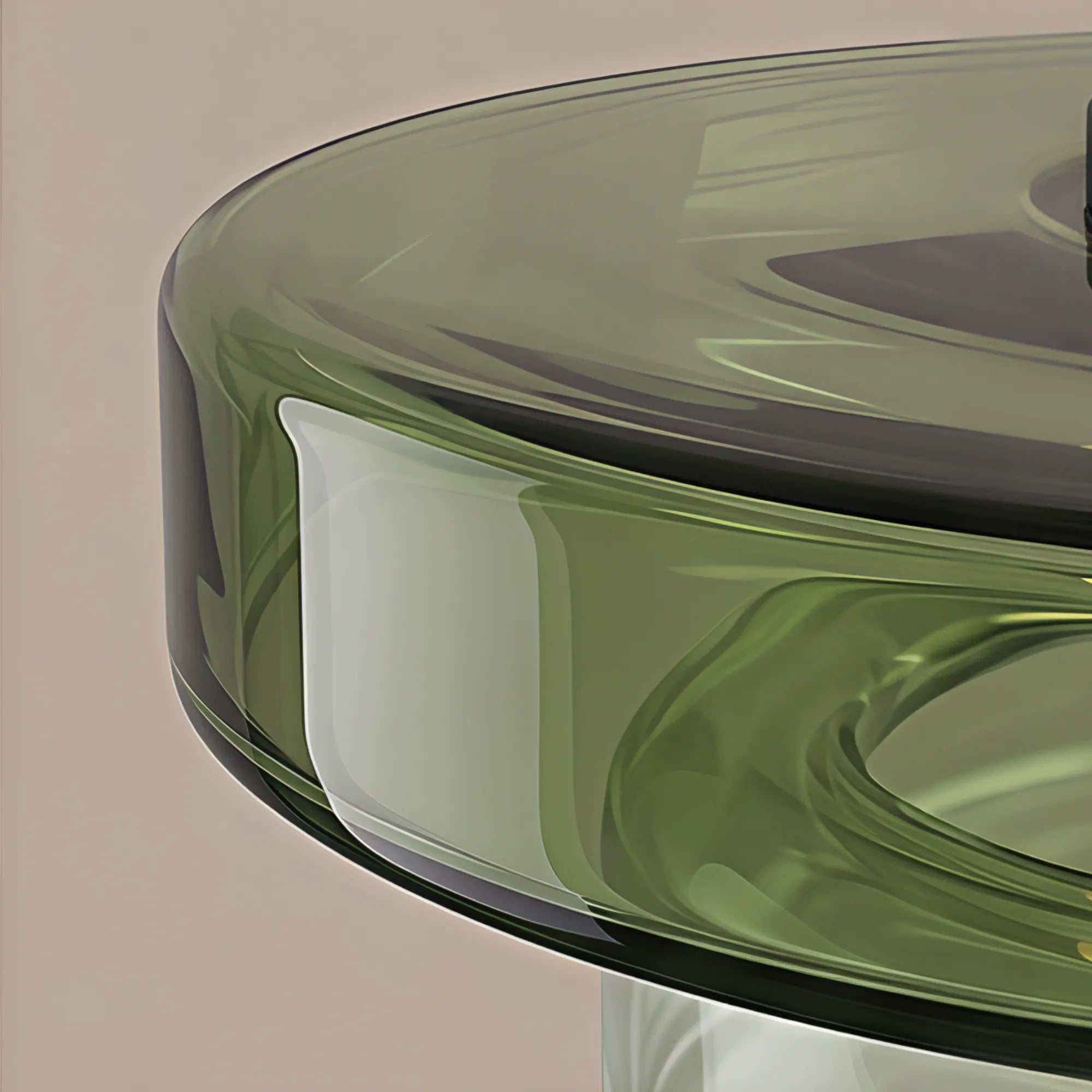 Bauhaus stil glas pendel