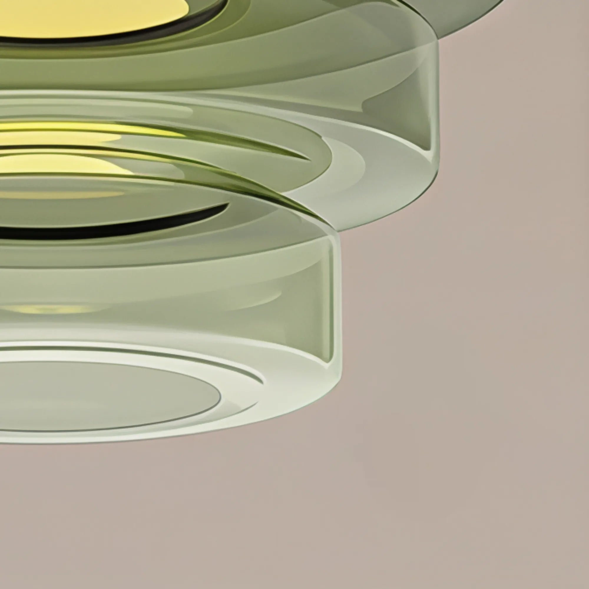 Bauhaus stil glas pendel