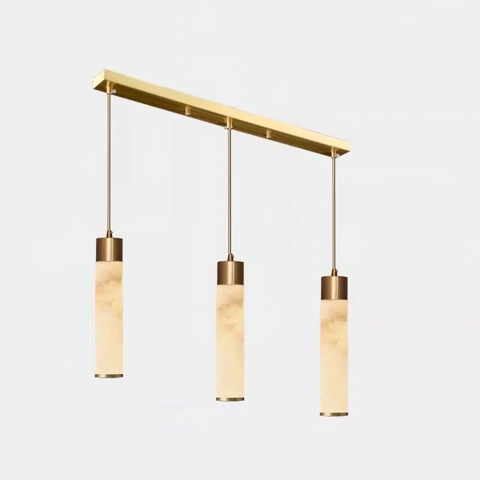 Lampada a sospensione Sol in ottone