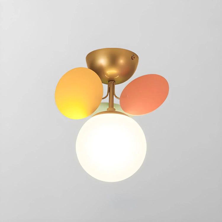 Klassisk boble-pastel akryl loftslampe