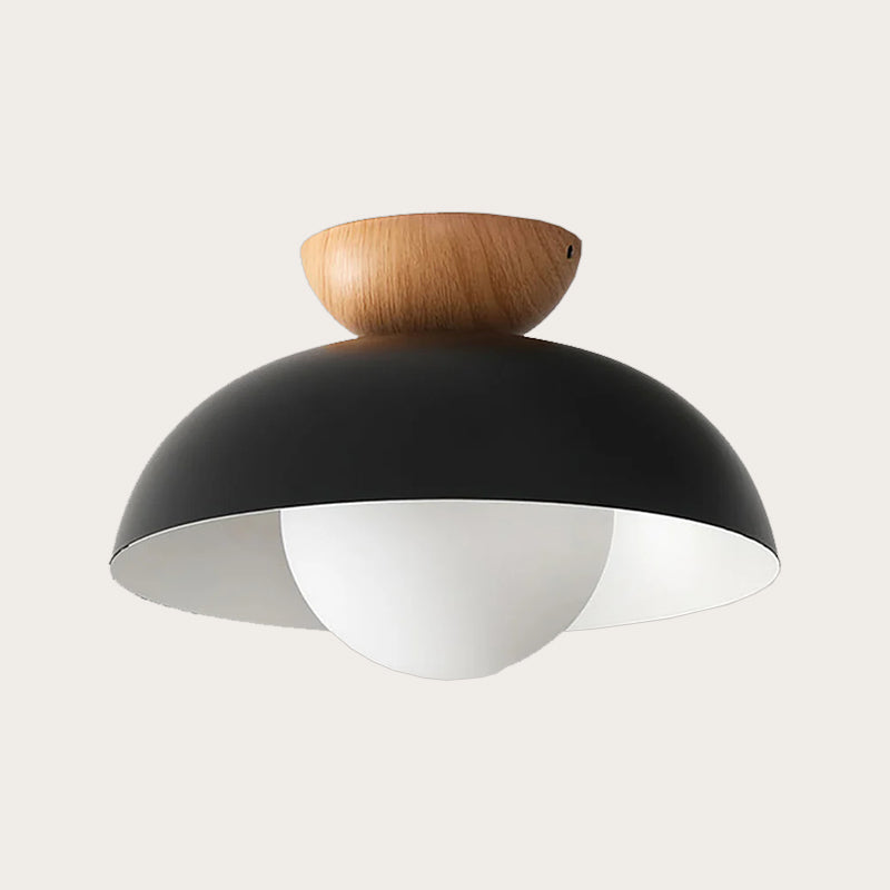 Glarefusion Modern Simple Semi-Flush Mount Ceiling Light