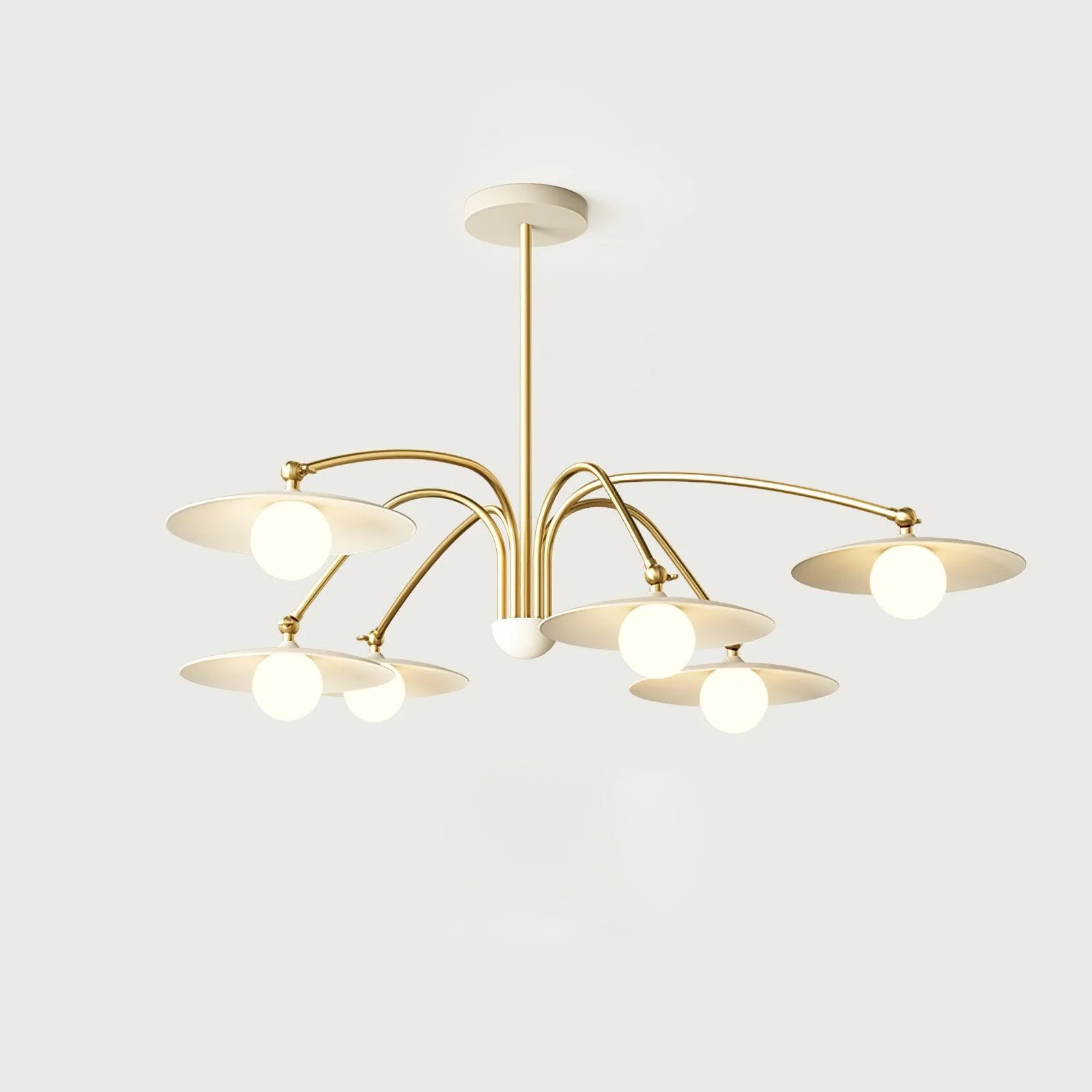 Lampadario a forma di fungo