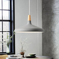 Levendige kegel modern hanglamp
