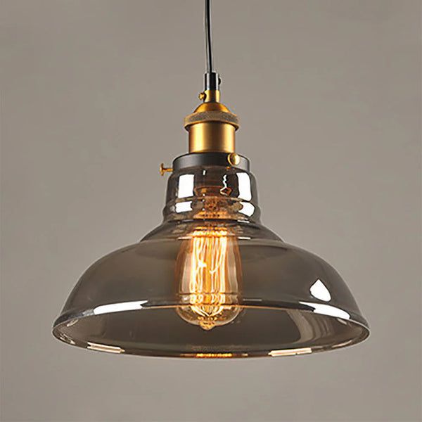 Scandinavian Transparent Glass Pendant Light