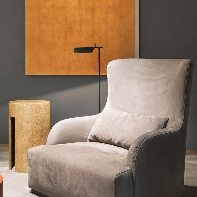 Moderne Streamline Steel Gulvlampe