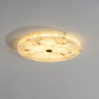Alabaster gloedplafondlicht
