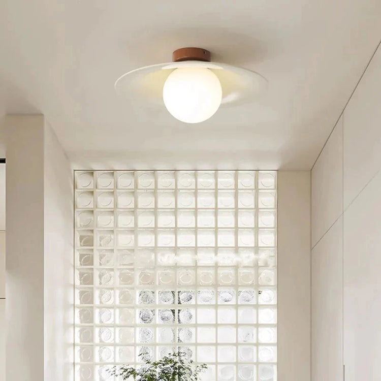 Klassisk rundjernsloftslampe