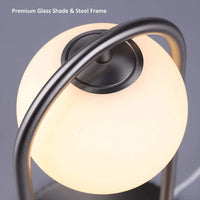 Moderne luksusbedskabsbordlampe