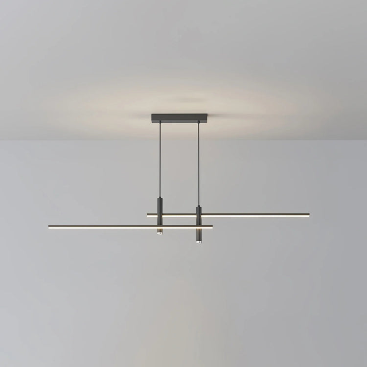 Modern Horizontal Bar Silicone Pendant Light