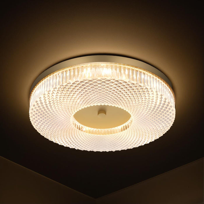 Glarefusion Creative rund akryl loftslampe