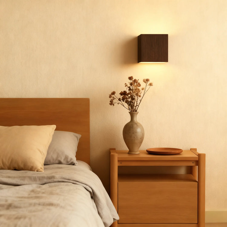 Moderne Simple Cube Væglampe