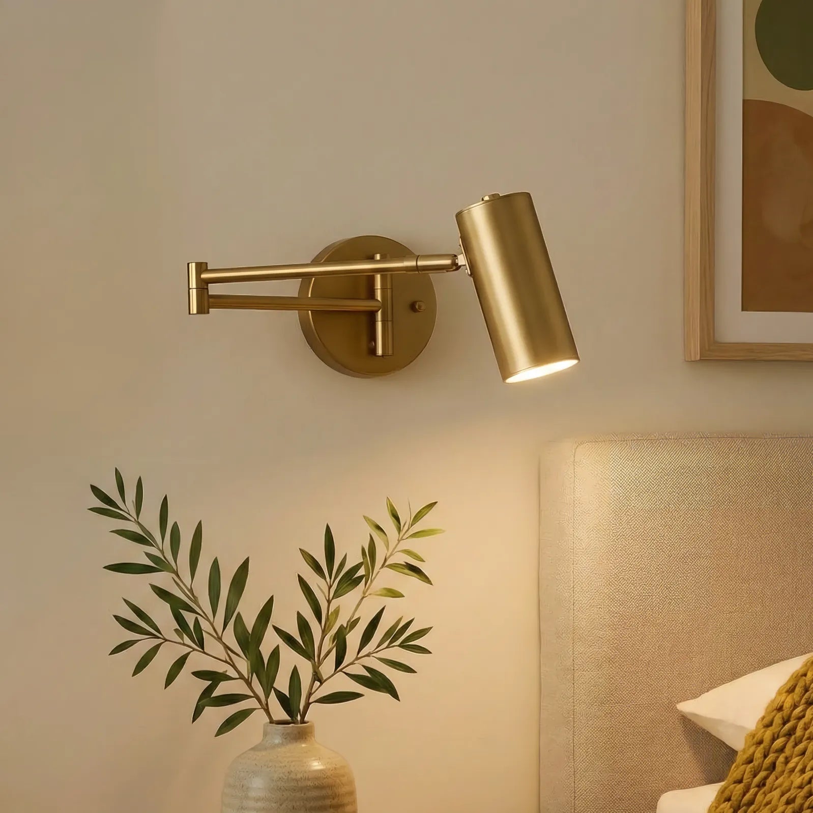 Moderna lampada da parete regolabile Streamline