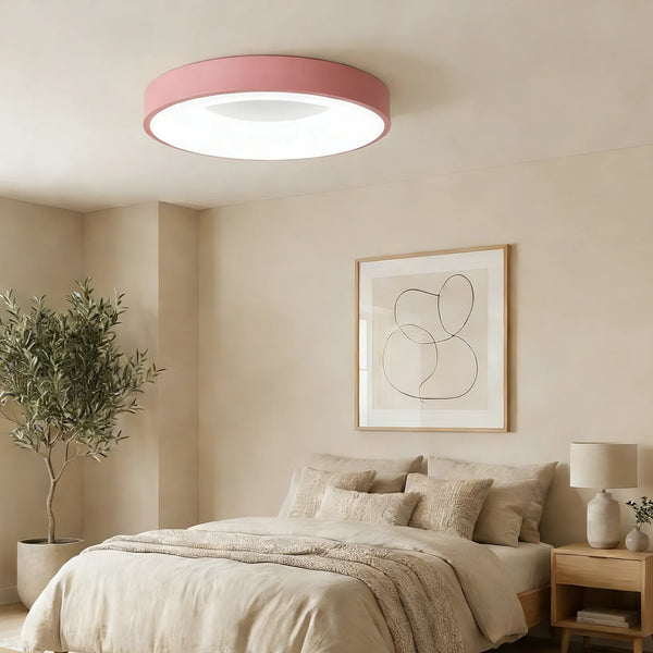 Moderne simpelt farverigt loftslys