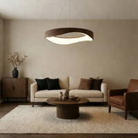 Nordic Wooden Grain Pendant Light