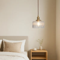 Vintage Crystal Hanging Lamp