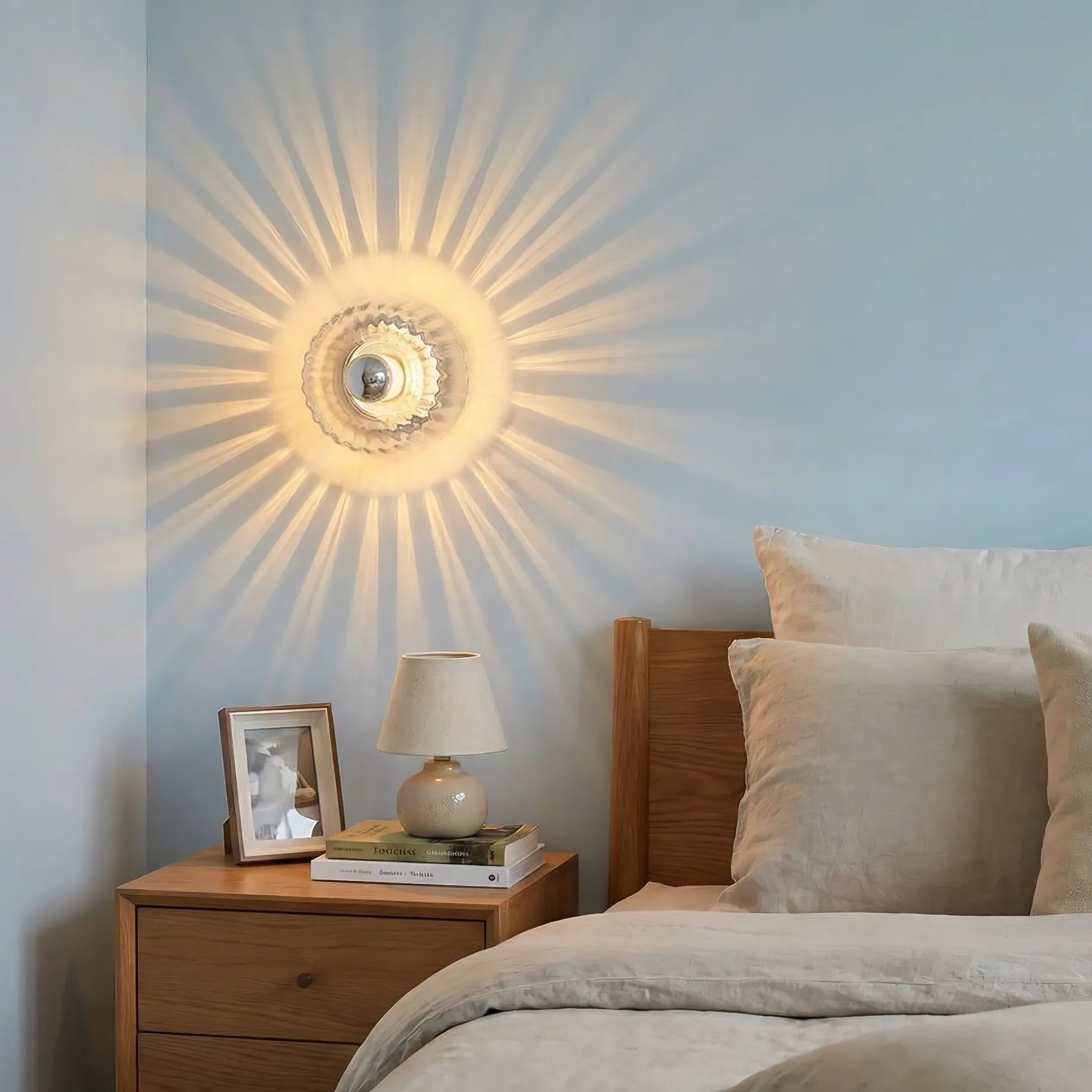 Elegante lampada da parete nordica Bauhaus