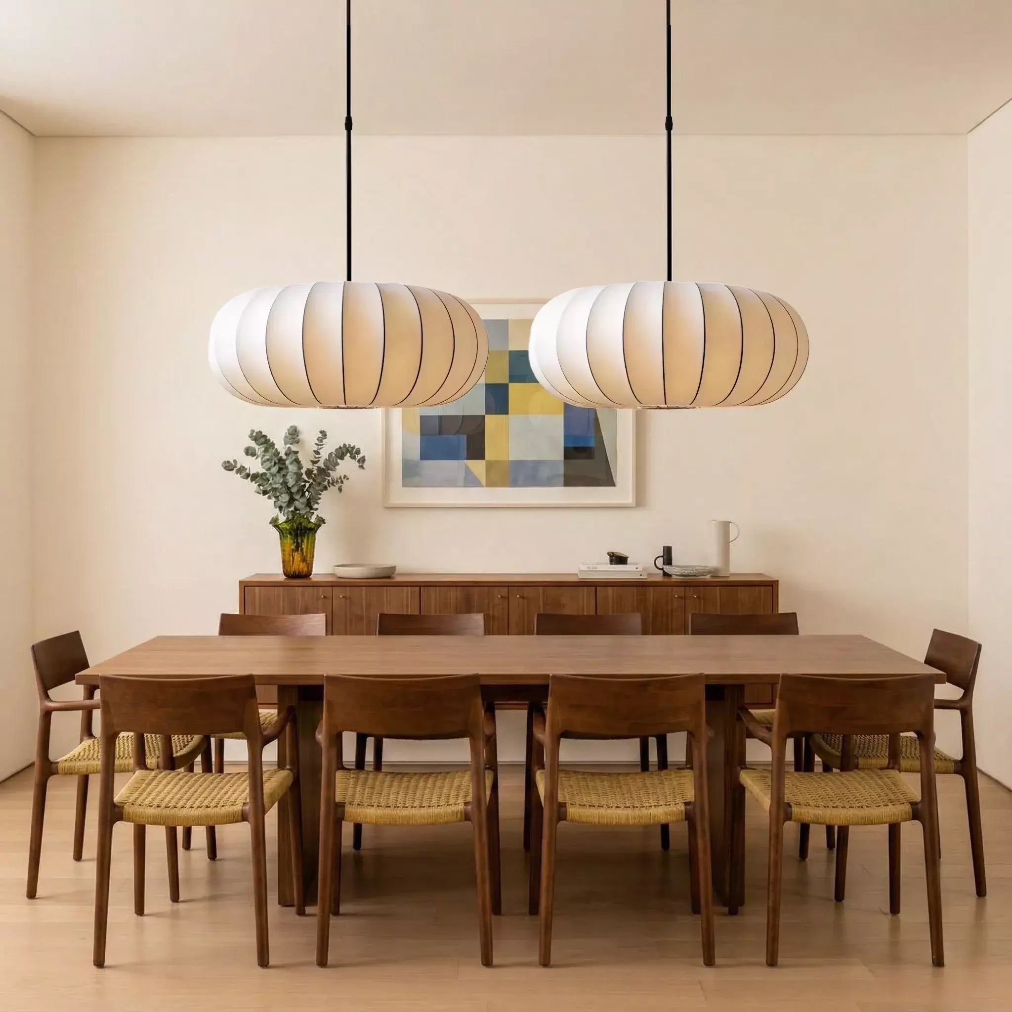 Moderna lampada a sospensione a lanterna semplice