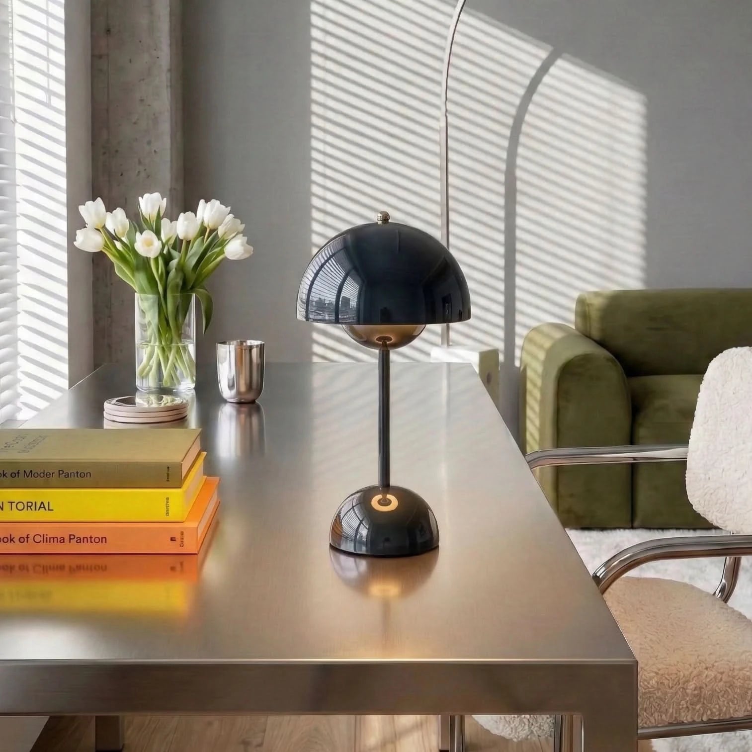 Glarefusion Modern Decoration Mushroom Table Lamp